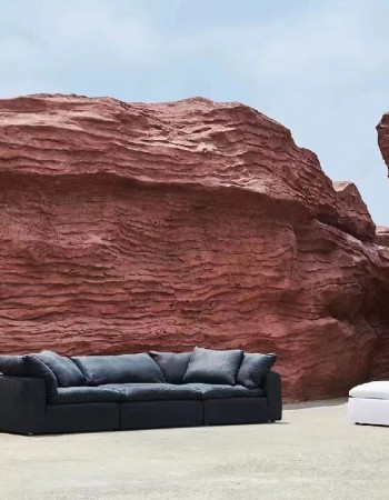 Rh Cloud High Quality Luxury Fabric Corner Sofa Made in China for Ultimate Comfort and Contemporary Style