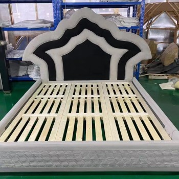 Versace Bed Crafted from Soft Fabric