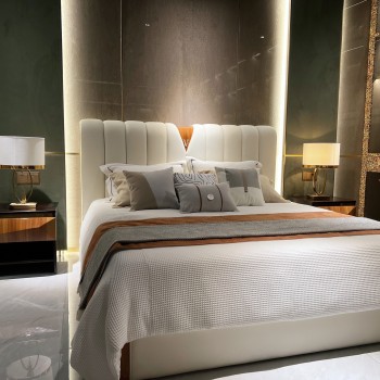 Versace Bed Crafted from Artificial Leather