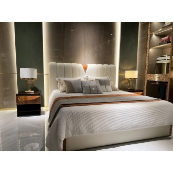 Versace Bed Crafted from Artificial Leather