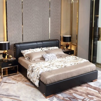 Versace Bed Crafted from Top Grain Cow Leather