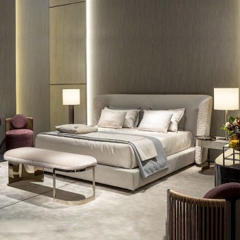 FENDI Bed Crafted from Top Grain Cow Leather