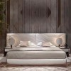 Visionnaire Bedside Table Nubuck Fabric