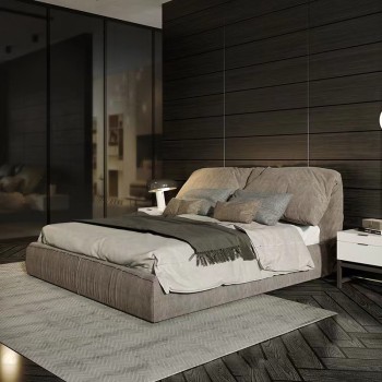 Baxter Nubuck Fabric Bed (XF-9912)