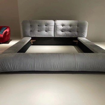 Baxter Nubuck Fabric Bed and Affordable Choice