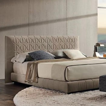 Minotti Artificial Leather Bed