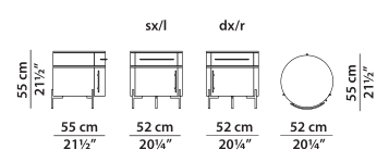 PLISSE Sideboards