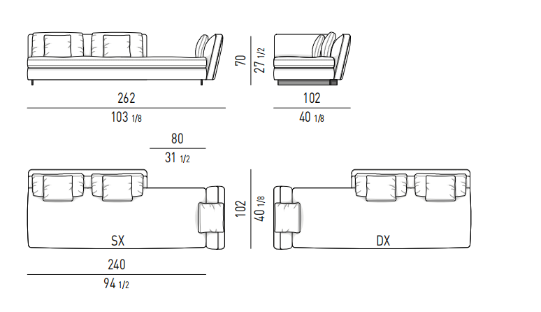 SEYMOUR Sofas