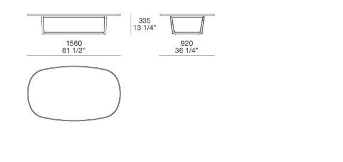 TRIDENTE Coffee Tables