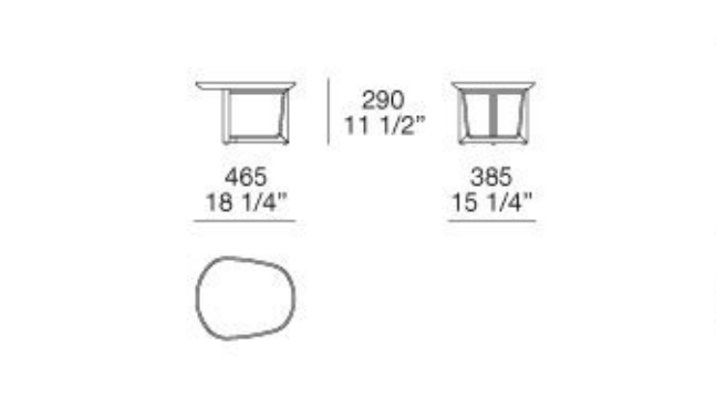 TRIDENTE Coffee Tables