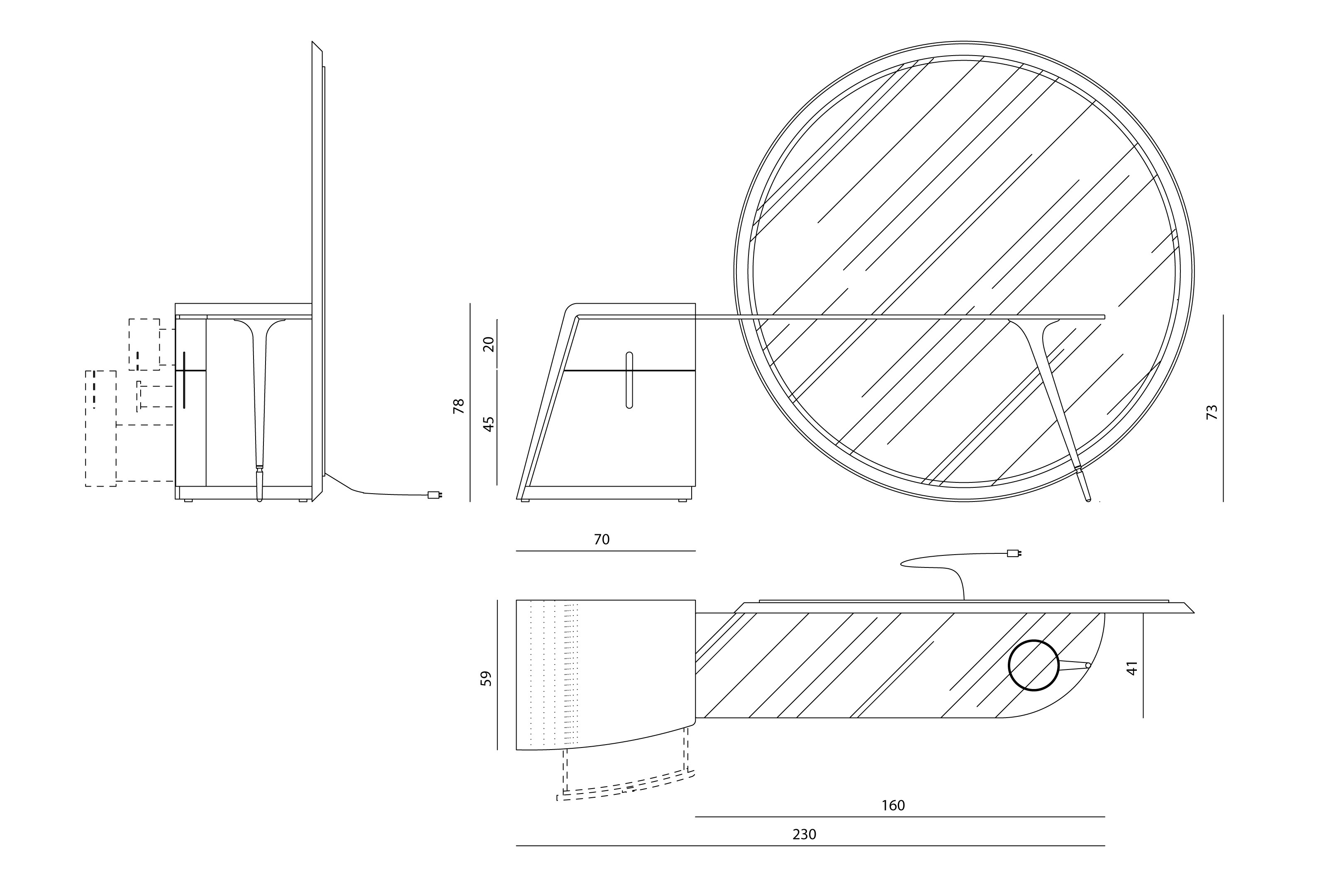 WESTLEY Dressing Tables