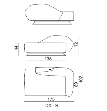 CITIZEN Chaise Longues