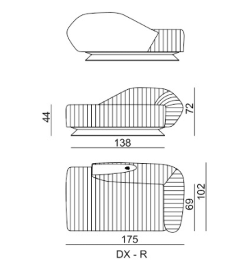 CITIZEN Chaise Longues