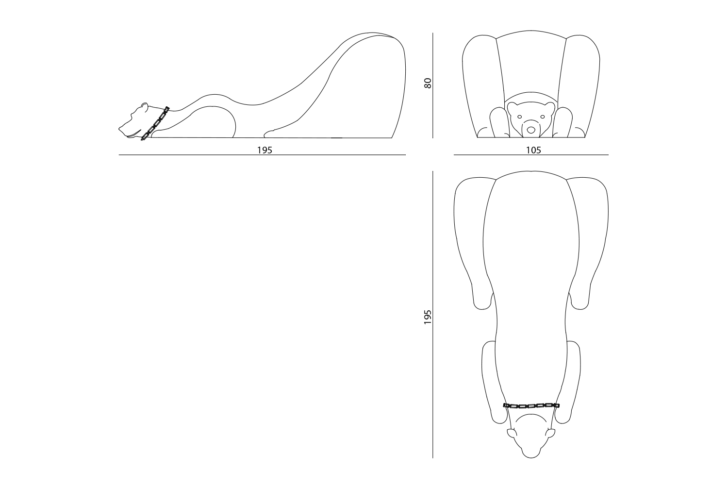 DUBHE Chaise Longues