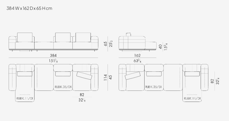 Rubik Sofas