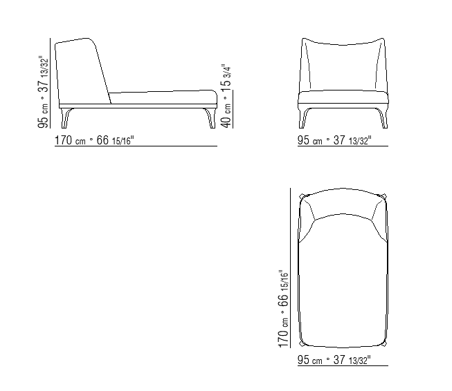 Dragonfly Chaise Longues