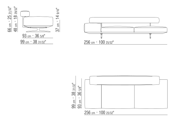 Wing Chaise Longues