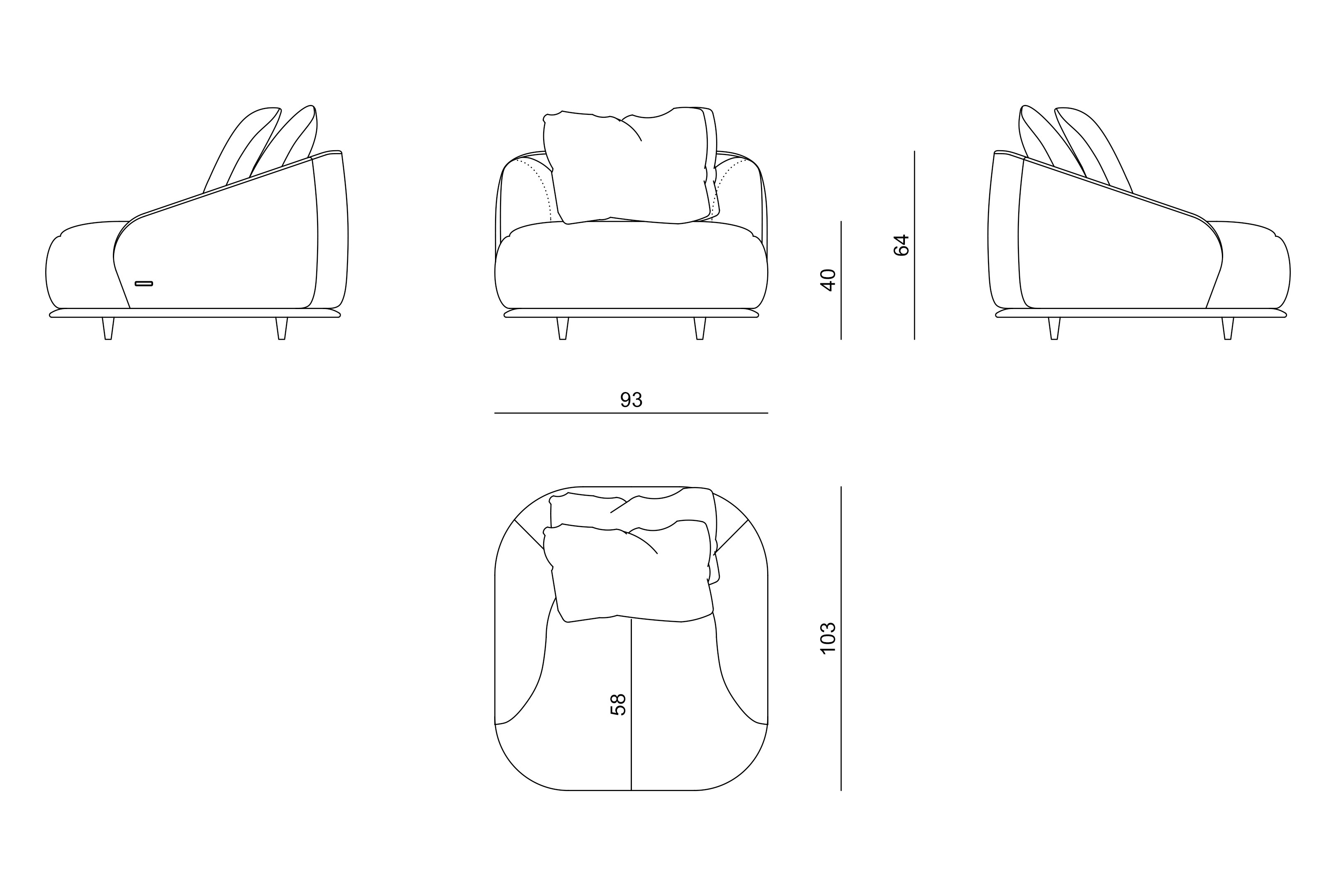 HOLDEN Armchairs