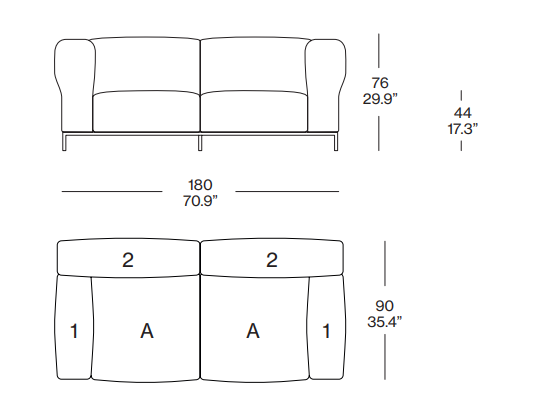 DD-13406 Sofas