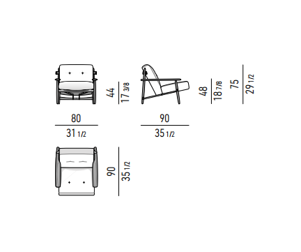 Trio Armchairs