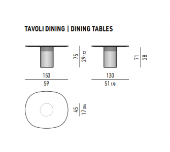DD-13601 Dining Tables