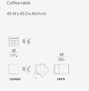 DD-13963 Coffee Tables