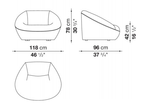 Tortello Armchairs