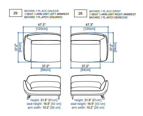 Allusion Sofas