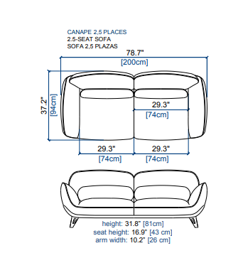 Allusion Sofas