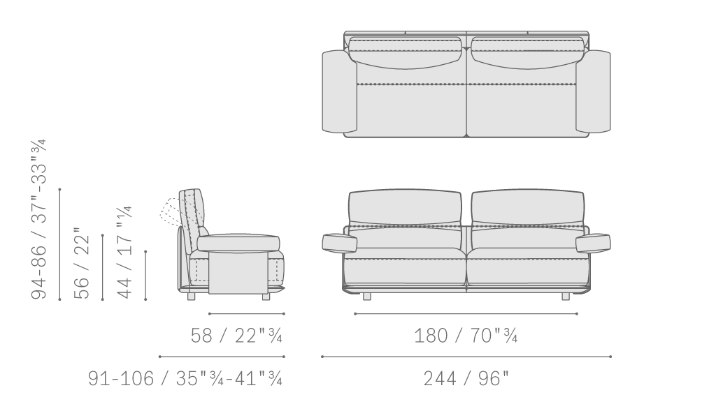 Blisscape Sofas