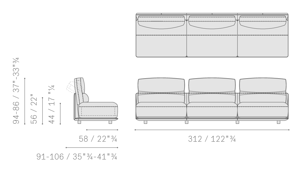 Blisscape Sofas