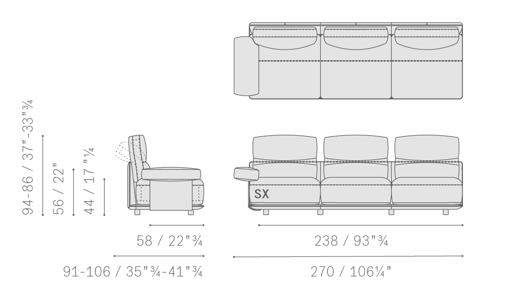 Blisscape Sofas
