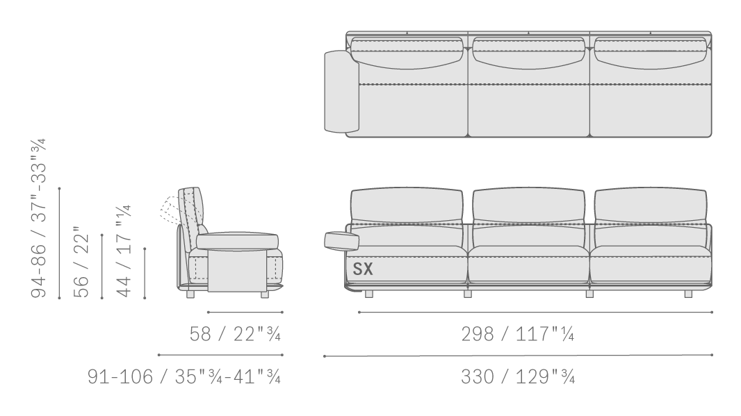 Blisscape Sofas