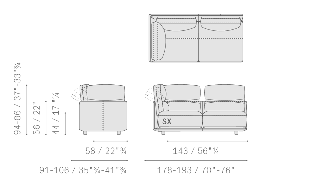Blisscape Sofas
