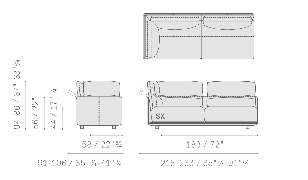 Blisscape Sofas