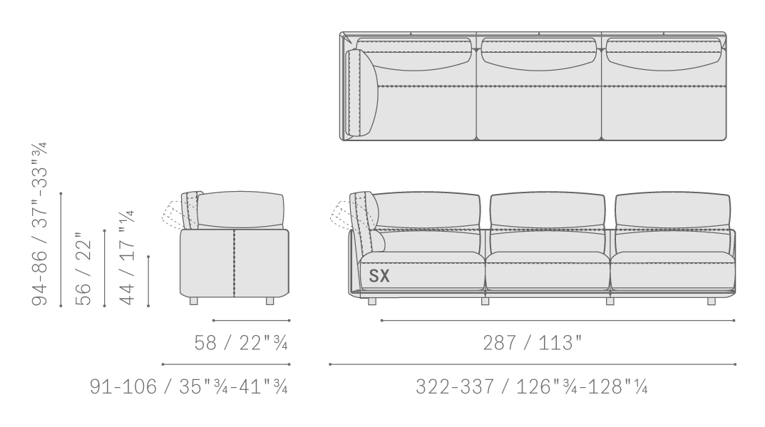 Blisscape Sofas