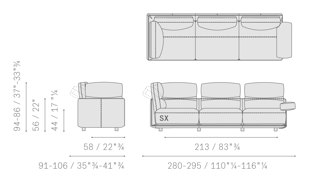 Blisscape Sofas