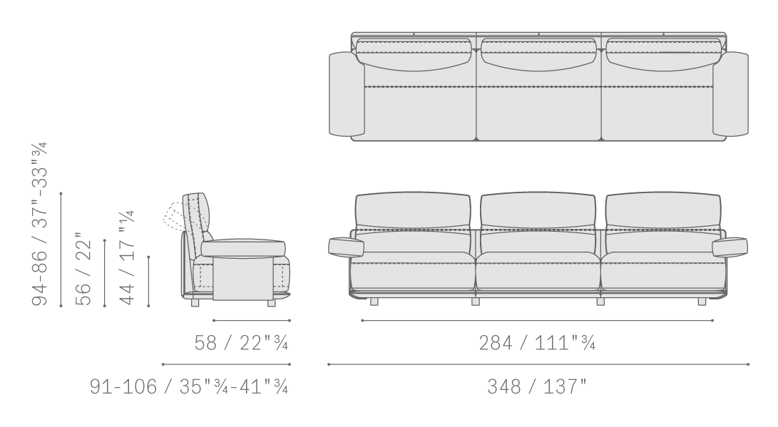 Blisscape Sofas