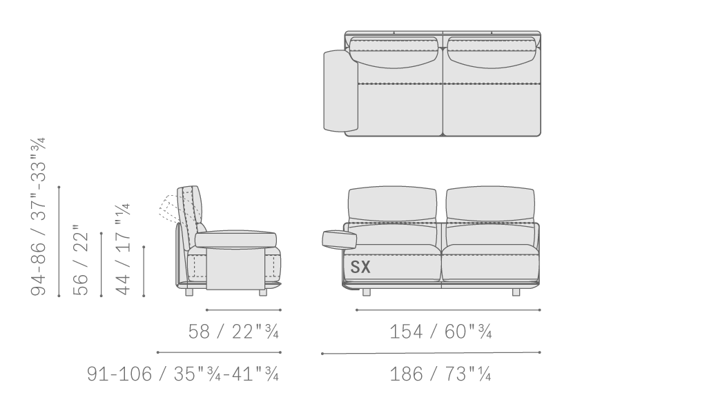 Blisscape Sofas