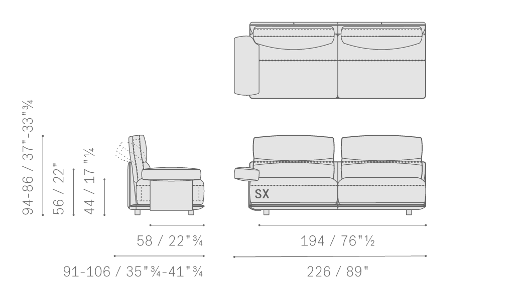 Blisscape Sofas