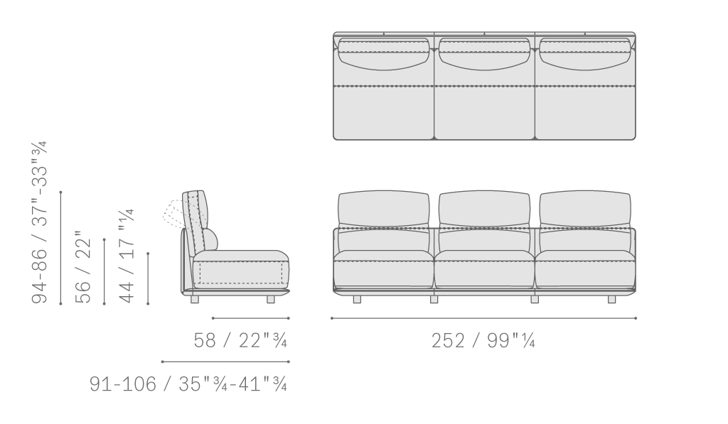 Blisscape Sofas