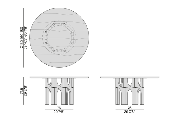 AUGUSTO Dining Tables