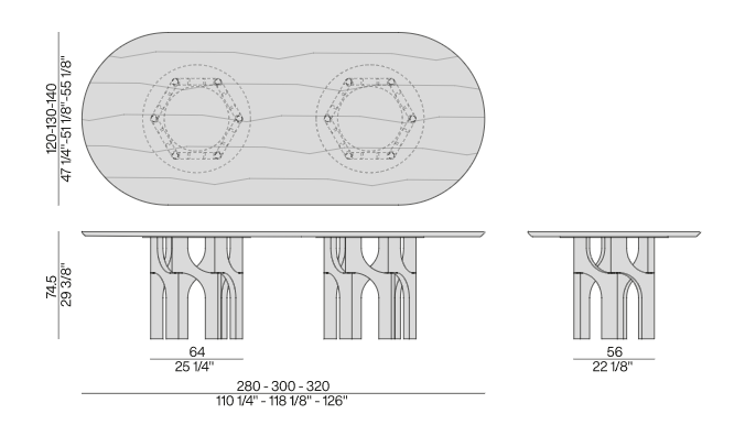 AUGUSTO Dining Tables
