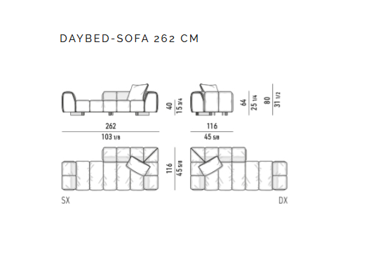 Ruffle Sofas
