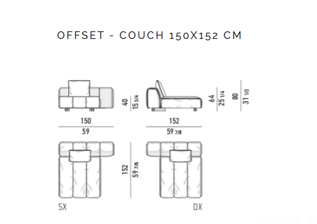 Ruffle Sofas