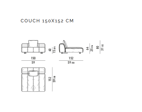 Ruffle Sofas