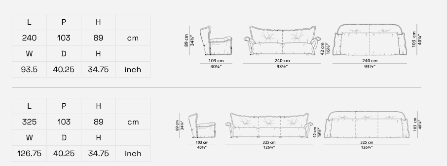 Ginevra Sofas