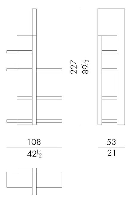Axis Bookcases