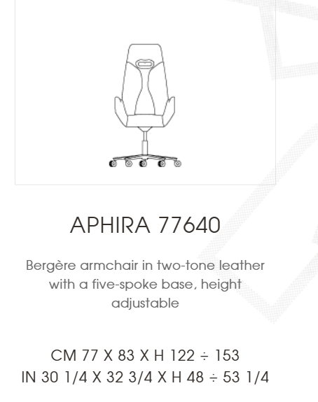 APHIRA Chairs