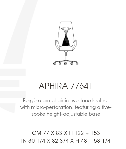 APHIRA Chairs